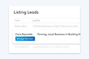Listing lead card with Elite Buyer badge